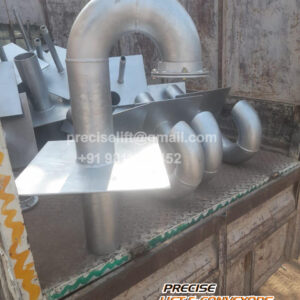 hot dip galvansied puddle flange