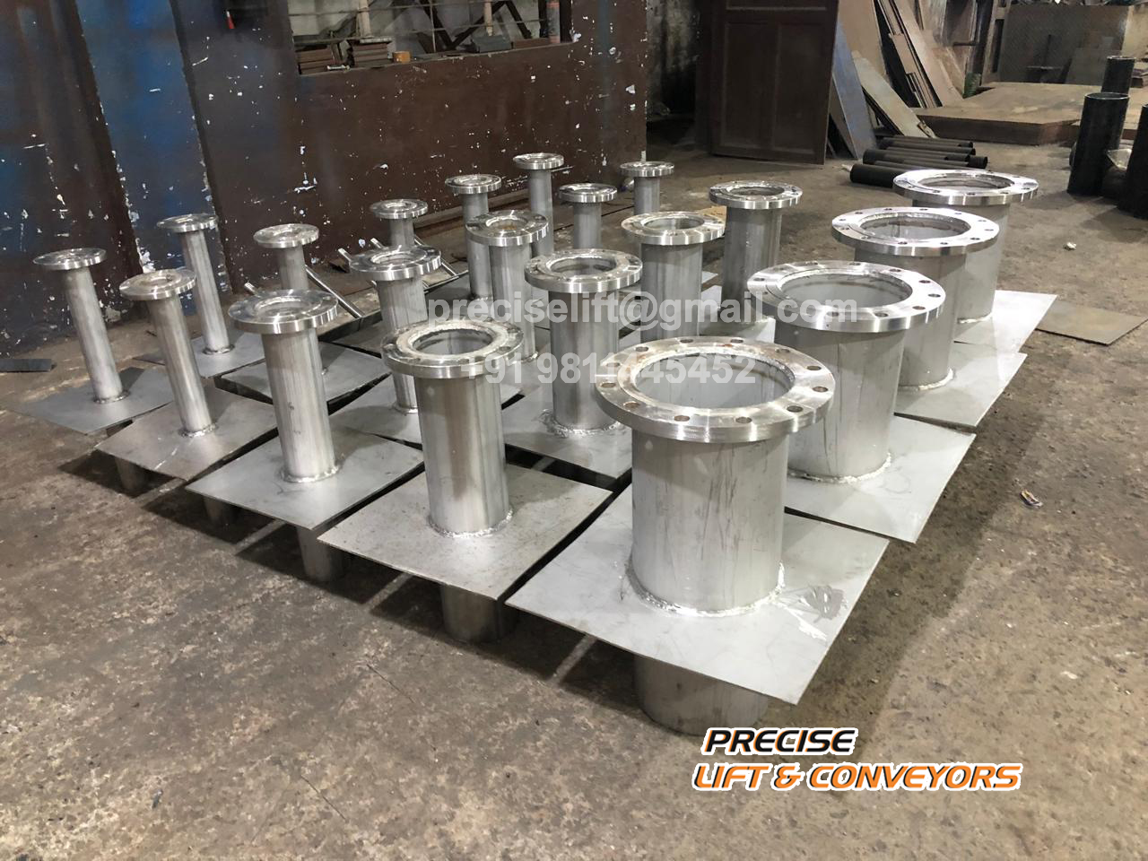 sealed puddle flange sealed puddle flange
