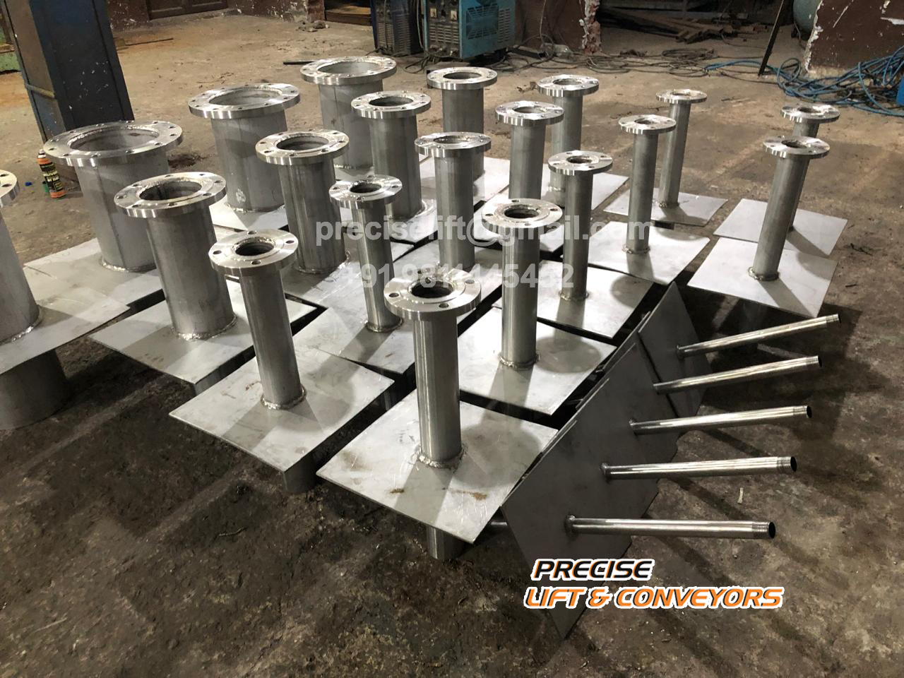 sealed puddle flange sealed puddle flange