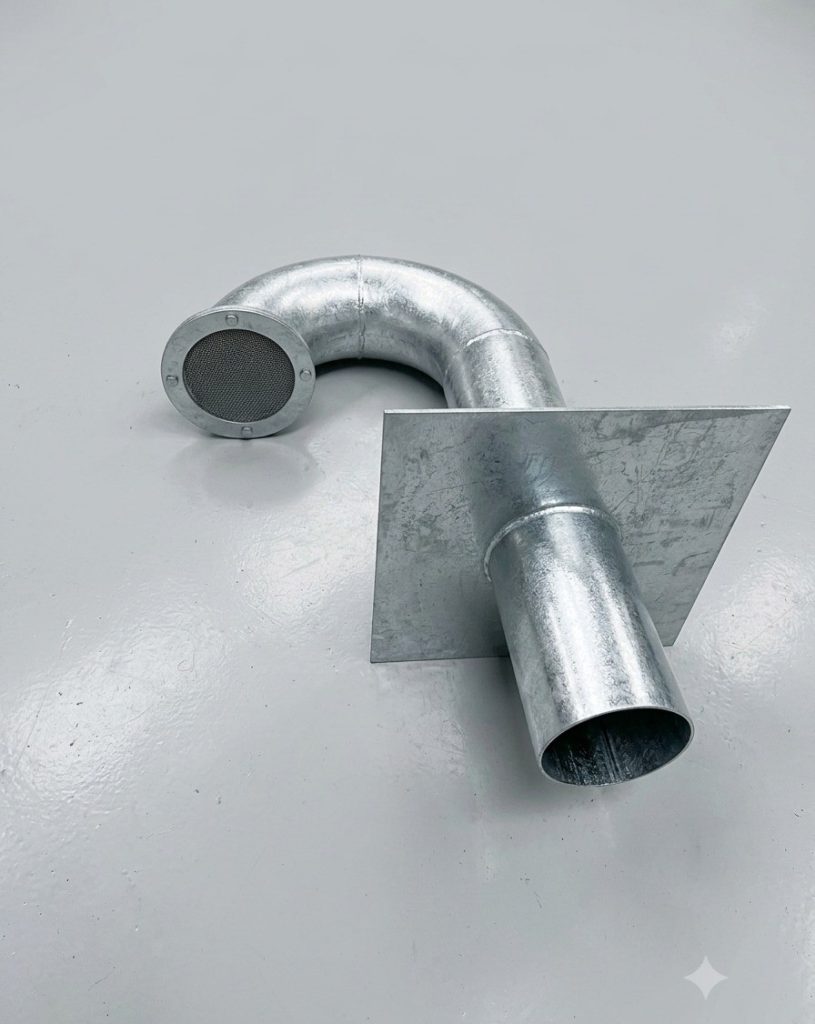 hot dip galvanized puddle vent pipe