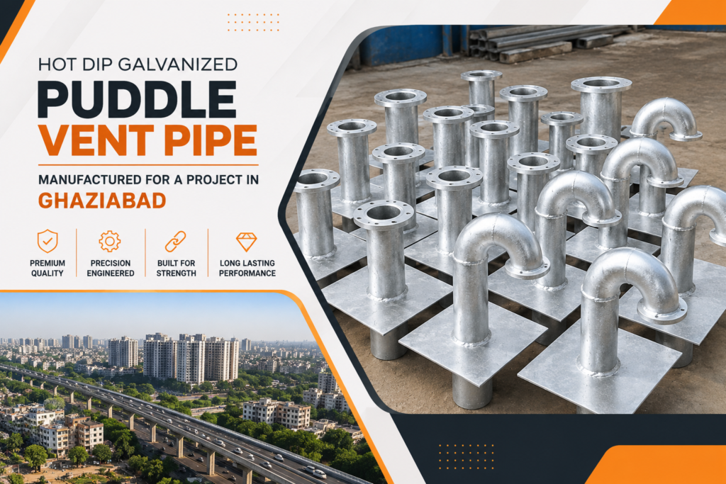 hdg puddle vent pipe by precise lifts and conveyors in ghaziabad