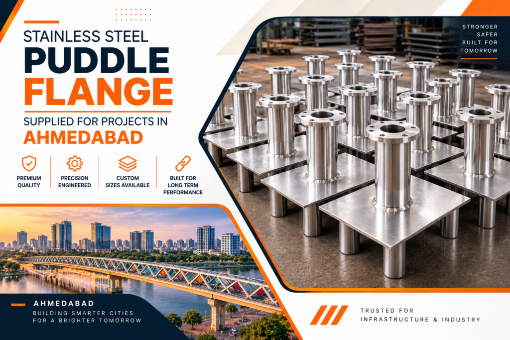 ss puddle flange by precise lift and conveyors in ahemdabad